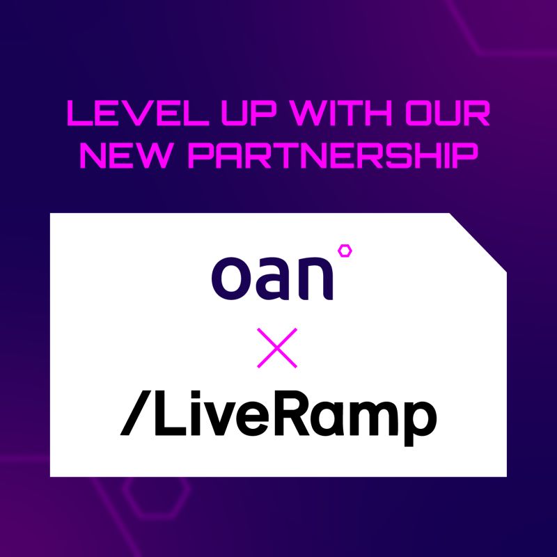 LiveRamp with OAN - partnership icon with logos